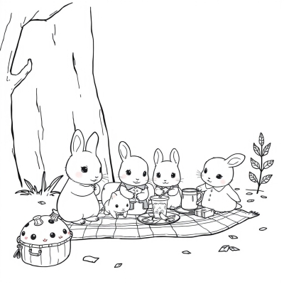 Sylvanian Families Picnic