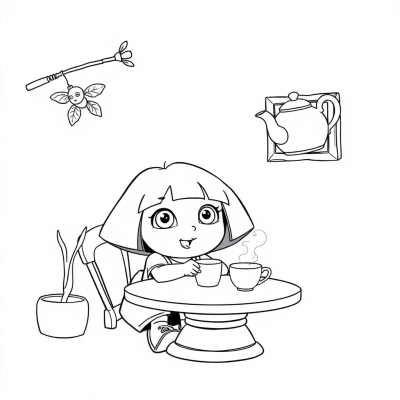 Tea Party with Dora the Explorer