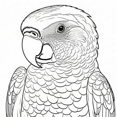 Thoughtful Parrot
