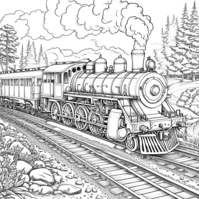 Train and Locomotive