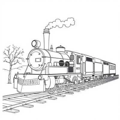 Steam Train of the Past
