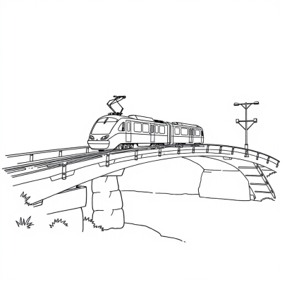 Train on the Bridge