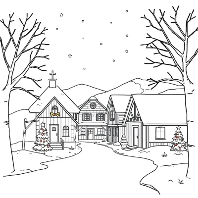 Winter in the Village
