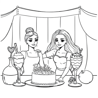 Barbie and Sweet Treats