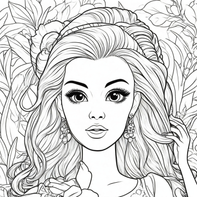 Barbie Fixes Her Hairstyle