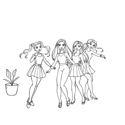 Barbie and Friends Dance