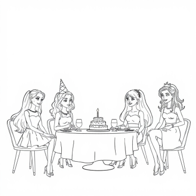 Barbie Goes to a Birthday Party