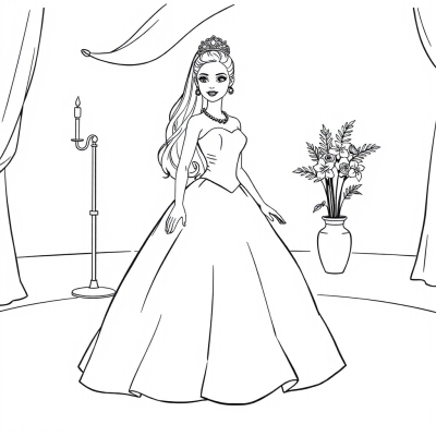 Barbie in a Ball Gown