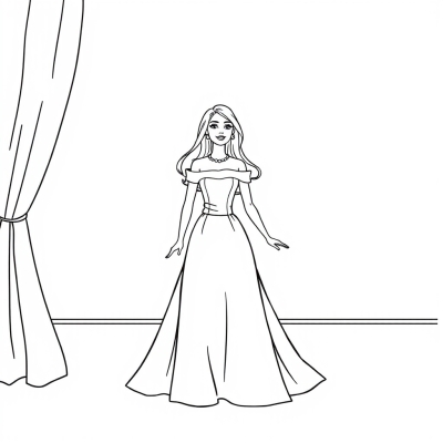 Barbie in Evening Gown