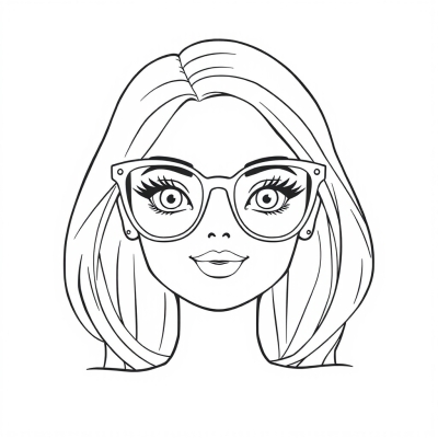Barbie Brand Glasses