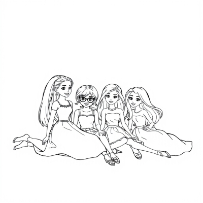 Barbie and Friends