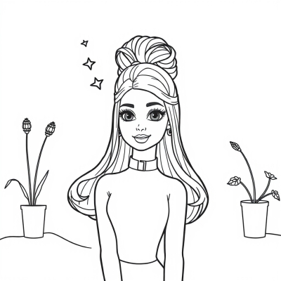 Barbie's New Hairdo