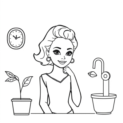 Barbie Curls a Lock