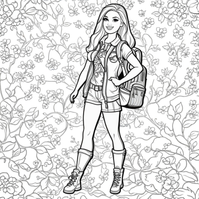 Barbie with a Backpack