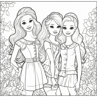Barbie with Little Sister