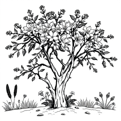 Blooming Bush