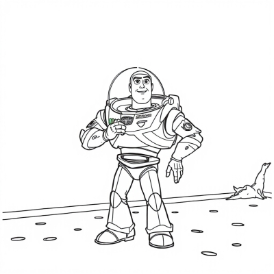 Buzz Lightyear from Toy Story 4