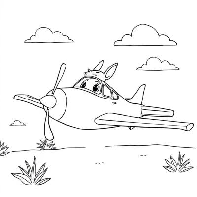 El Chupacabra - Disney Plane