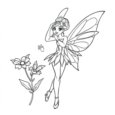 Flora Fairy from Winx