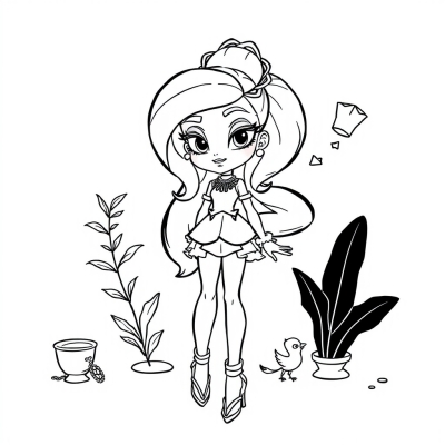 Flora the Fashionista