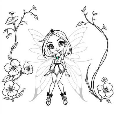 Flora's New Costume