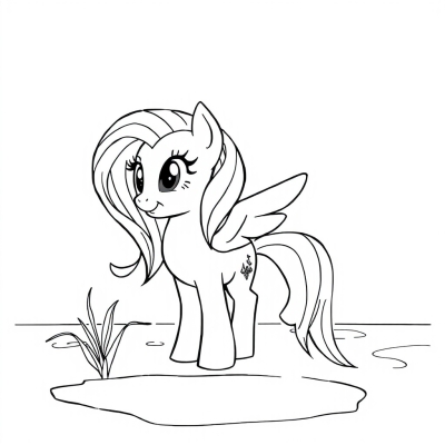 Fluttershy Mermaid Pony
