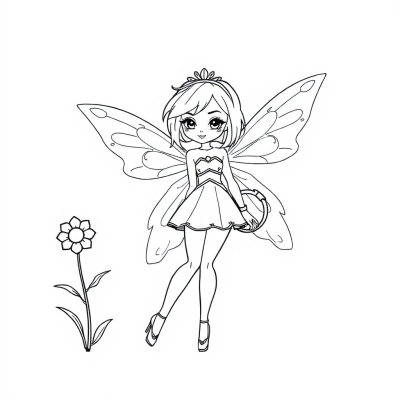 Layla from Winx Club