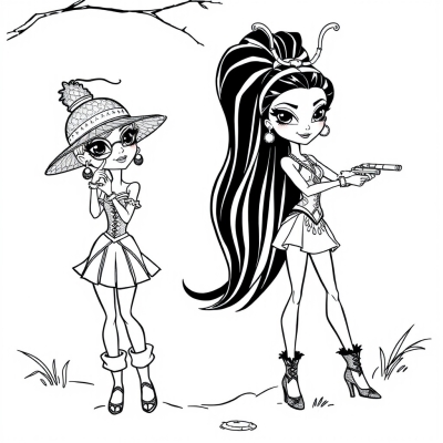 Leila, Muse, and Bloom Spy Adventures