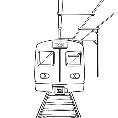 Long Subway Train