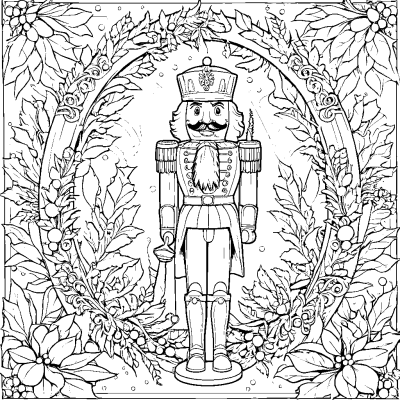 The Nutcracker and the Christmas Wreath