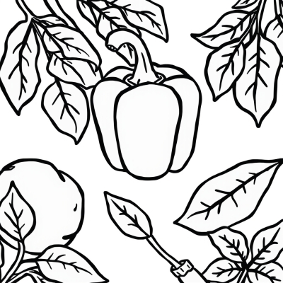Bell Pepper - Vegetable  for Kids