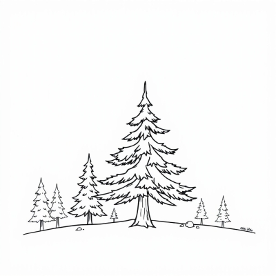Pine Tree for Kids