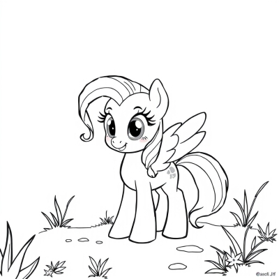 My Little Pony Fluttershy from Equestria
