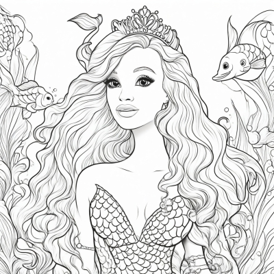 Mermaid Barbie Princess