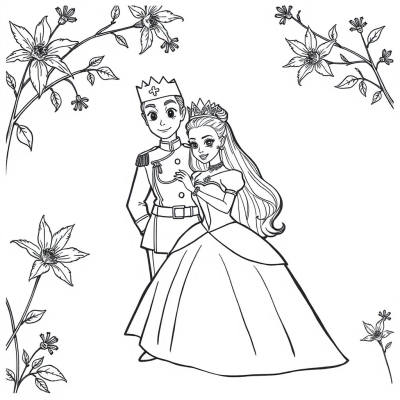 Princess Barbie with Prince