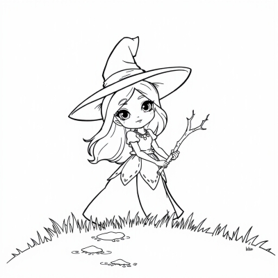 Stormy Witch Girl