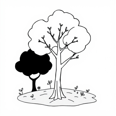 Tree with Small Leaves