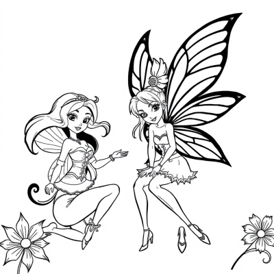 Winx Club and Pixie s