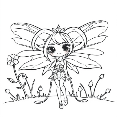 Winx Leila Blumis - Cartoon Characters