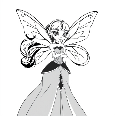Winx Muse in Elegant Dress