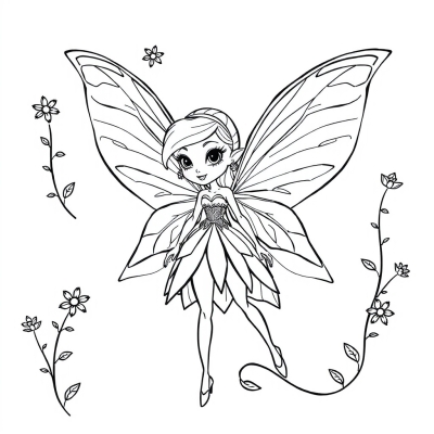 Winx Tekna in a Fancy Dress