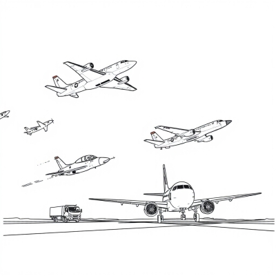 Air Battle USA and Germany