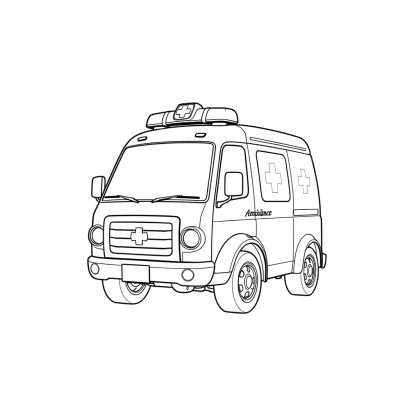 Amber the Ambulance from Robocar Poli