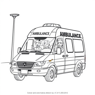 Ambulance with Paramedics