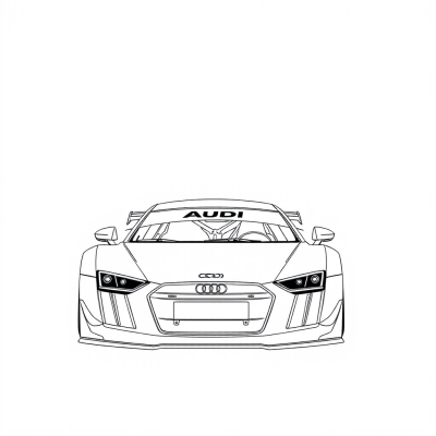 Audi Racing Car