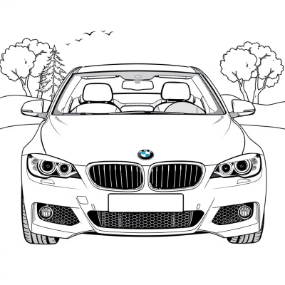 Beautiful BMW Car