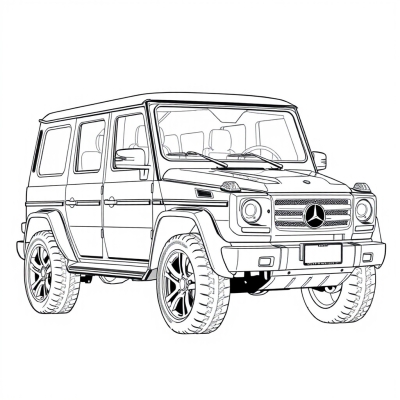 Big Mercedes G-Wagon