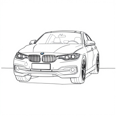 BMW Paper Toy