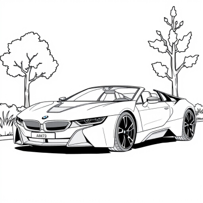Sporty BMW Concept Car