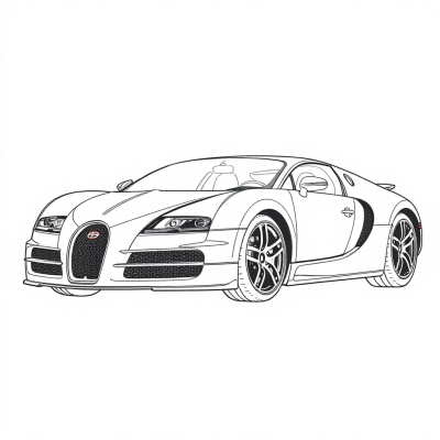 Racing Car Bugatti